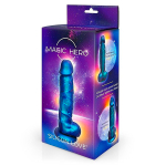 Синий фаллоимитатор с шиммером 17см Bior Toys Magic Hero MH-13057