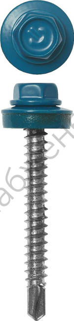 ЗУБР СКД 5009 80 х 4.8 мм, неб.-голуб., кровельный саморез, 140 шт (4-300315-48-080-5009)