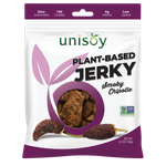 Unisoy, Вяленое мясо на растительной основе, чипотле с дымком, 100 г (3,5 унции)