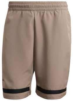 Мужские шорты теннисные Adidas Club Short - chalky brown/black