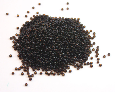 Бисер 6/0 PRECIOSA, 50г, тёмно-коричневый
