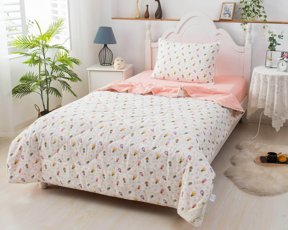 Детское постельное белье 1.5 спальное Sofi De MarkO Зверушки мини