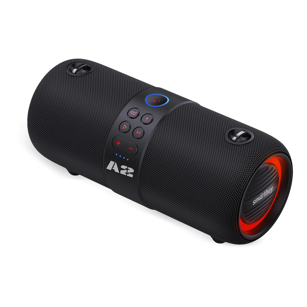 Акустическая система 2.0 SmartBuy A2, 28Вт, Bluetooth, MP3, FM-радио, черная
