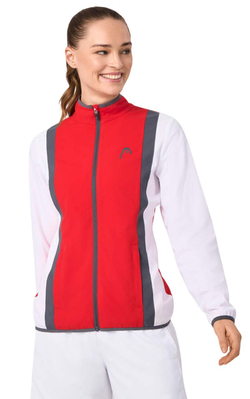 Женская Кофта теннисная Head Club 25 - разноцветный