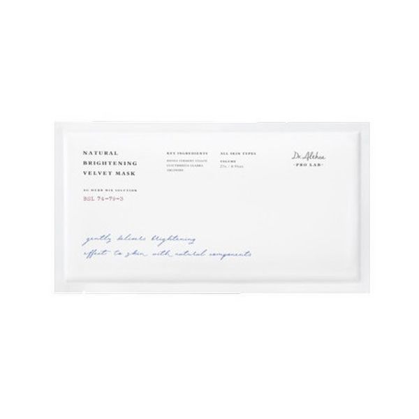 Dr.Althea Natural Brightening Velvet Mask - Маска для сияния кожи на основе молочных протеинов
