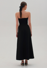 Платье корсетное макси