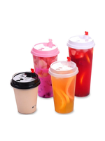 Стакан Bubble Cup 650мл МАТОВЫЕ, (цвет: Прозрачный) 200шт/кор (ВЗЛП)