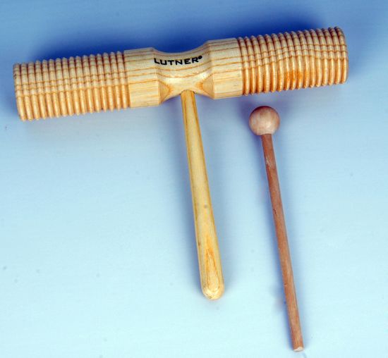 FLT-G5-1 Тон-блок Агого деревянный на ручке 2 шт. Fleet