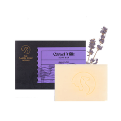 Camel Soap Factory — Camel Milk Soap Bar: Lavender 140g / Мыло с верблюжьим молоком: Лаванда, 140г