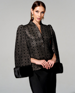 Жакет "София" с меховой отделкой