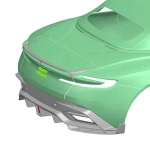 Карбоновый диффузор для ASTON MARTIN DB11 2016+ Астон Мартин Аэродинамический обвес