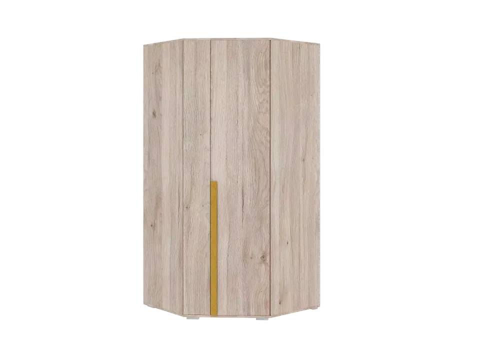 Шкаф угловой Лайк  (Дуб Мария/Горчица)