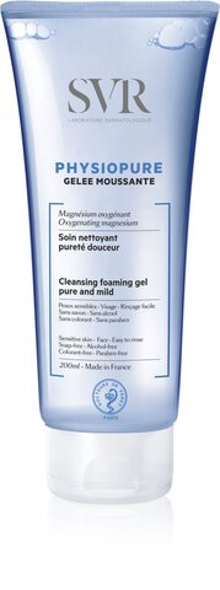 SVR Physiopure - пенящийся гель для стирки /   200  ml  / GTIN 3401381330774