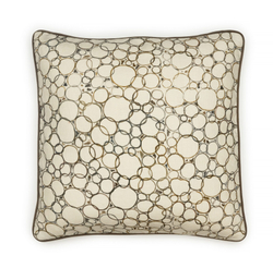 Подушка MON_IDA_03PILLOWПодушка круги Empire Design 45x45 Бежевый / Серый