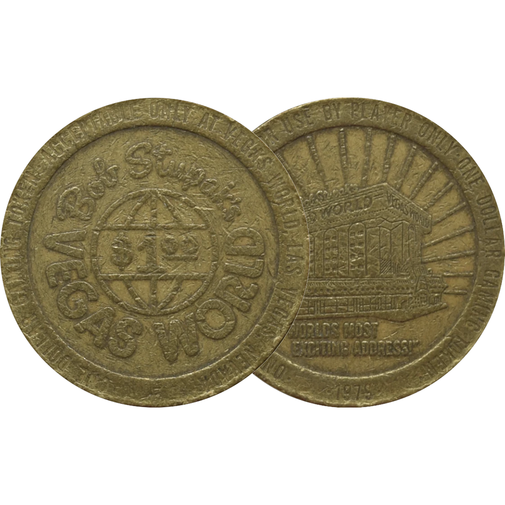 Vegas World Casino $1 Token