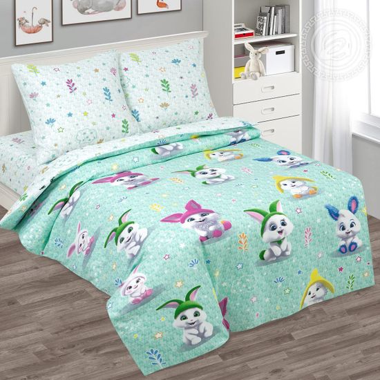 Полуторный комплект детского постельного белья Милаш поплин