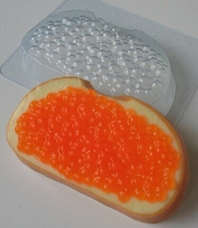 Форма для шоколада пластиковая Икра красная