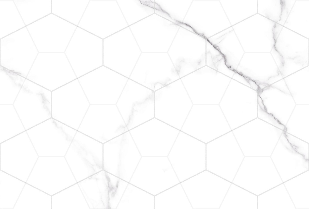 Декор керамический Vega белый 40*27 геометрия V9VG3205TG