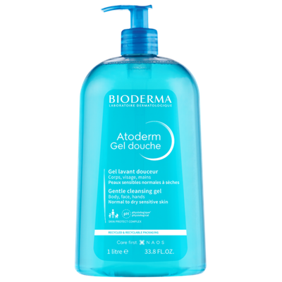 Гель для душа Bioderma Atoderm Ultra-Gentle Cleansing Gel 1000 мл