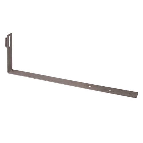 Держатель угловой 90° под черепицу для прута D6-10 мм стальной крюк основание 330мм горячее цинк.TDM SQ2402-3090