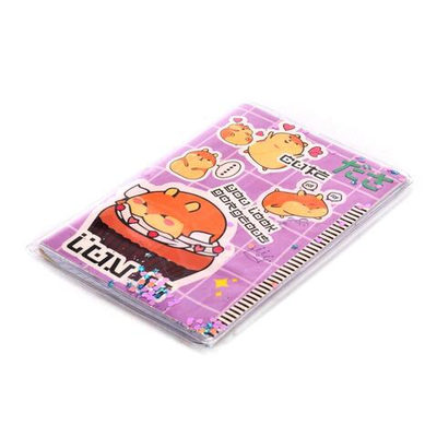 Блокнот А6 56л. "Каваи Кексик" клетка, скрепка (Центрум)