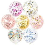 Конфетти «Круги красные» 10 г, бумага