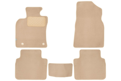Коврики в салон для, EXEED TXL M32FL, 2021-, 5 шт. (текстиль, бежевые) KLEVER0410600322112KH