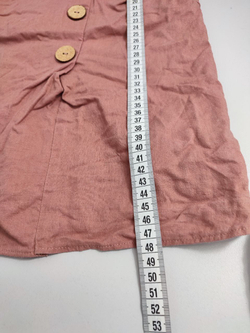 Топ Topshop с пуговицами льняной 40 размер