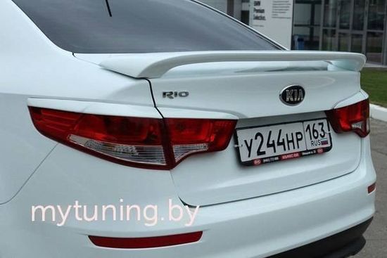 Спойлер без стоп сигнала для Kia Rio III
