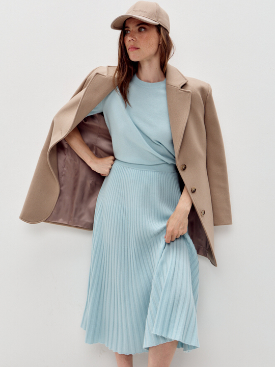 Кашемировая футболка