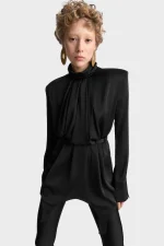 Блузка Satisfaction, Черная