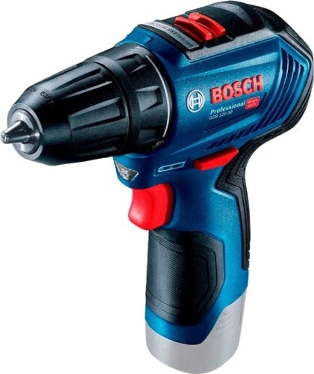 Дрель-шуруповерт аккумуляторная BOSCH GSR 12V-30 бесщеточная, без АКБ и ЗУ 06019G9082