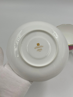 Чайная пара с розовой каймой Givenchy by Yamaka