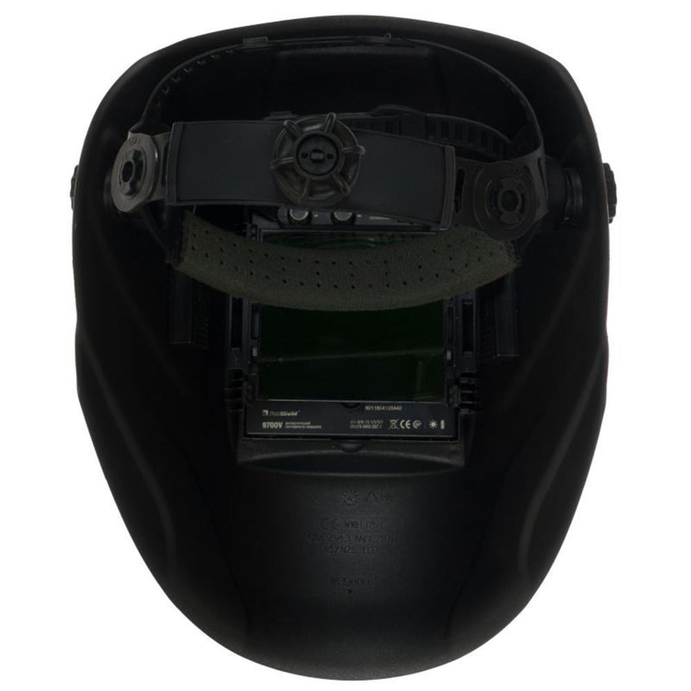 Маска сварщика хамелеон, с ручной регулировкой, FoxWeld, Gefest 9500V, 4 DIN, 13 DIN, син, 5292