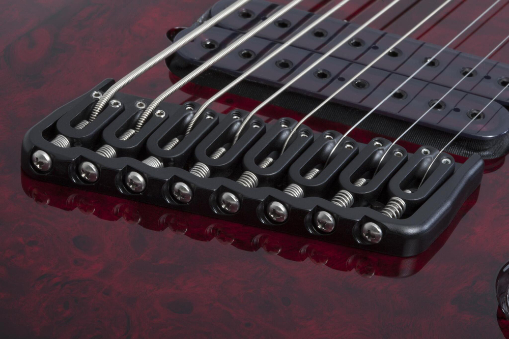 SCHECTER OMEN ELITE-8 MS BLACK CHERRY BURST