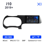 Teyes X1 10,2"для Hyundai i10 2019+ лев.