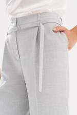 31262 Брюки женские (серый меланж.)
