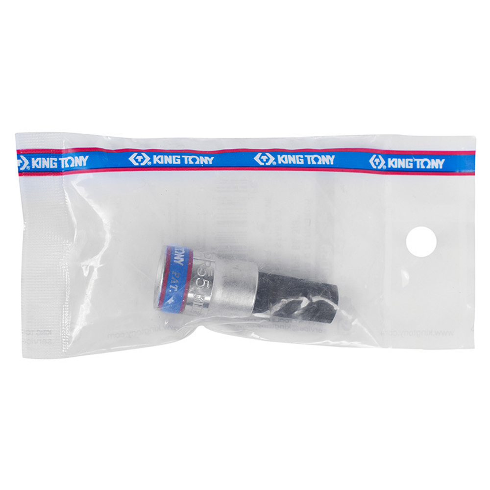 KING TONY (302D55) Насадка (бита) торцевая 3/8", L = 50 мм, TORX PLUS, IPR55