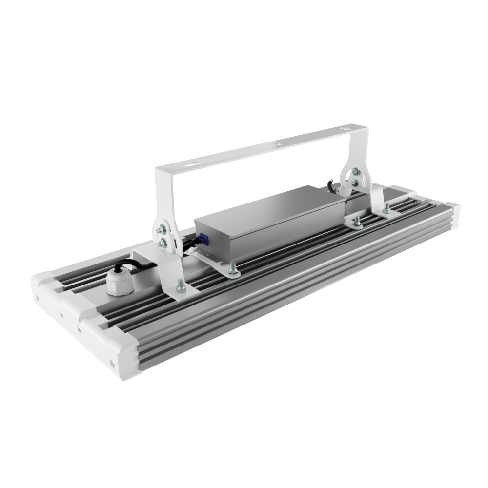 Прожектор LED АВРОРА ДО01-100-002-5К Д120 100Вт 5000K IP65 Прозрачный 15500лм 482х167х145мм WOLTA PRO