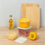 Набор контейнеров 3шт (0,45л+0,75л+1,2л) микс