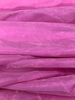 Ткань Органза однотонная  розовая арт. 2507261