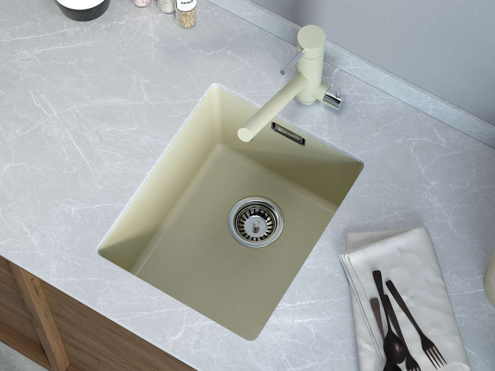 Мойка Omoikiri Kata 34-U-CA Artgranit | Карамель