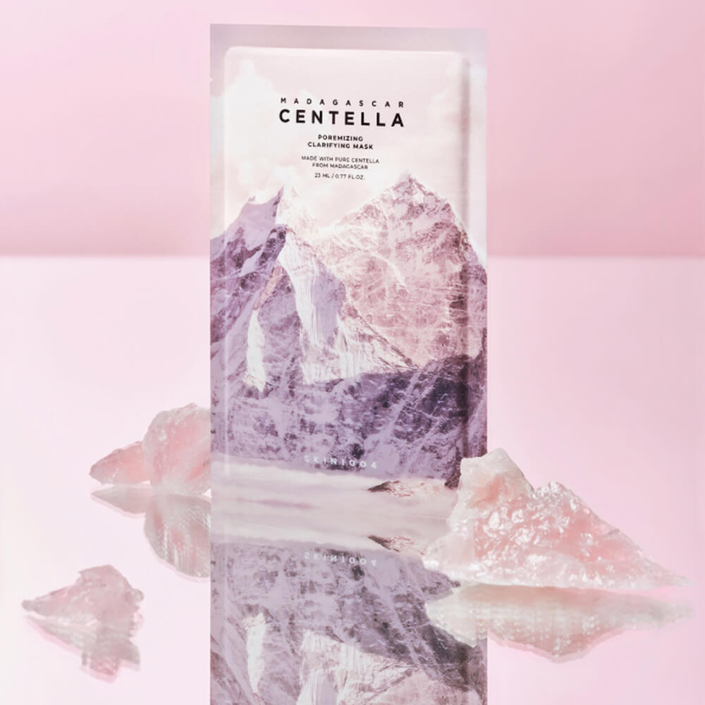 Тканевая маска для сужения пор SKIN1004 Madagascar Centella Poremizing Clarifying Mask