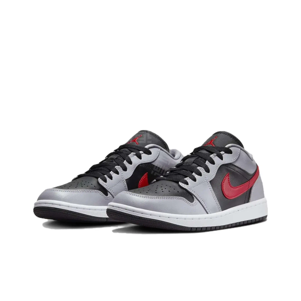 Женские кроссовки Air Jordan 1 Low 'Cement Grey Fire Red' FZ4183-002
