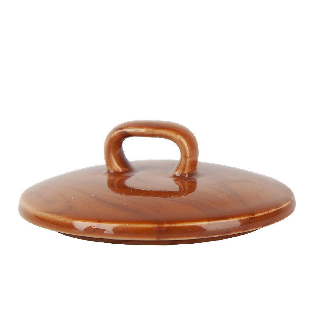 Сахарница "Wooden Grain" v=330мл (фарфор) (индивидуальная упаковка)