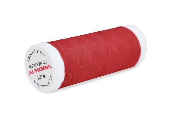 Нитки вышивальные матовые Aurora №120, 300 м, цв. MT1013, 5 катушек