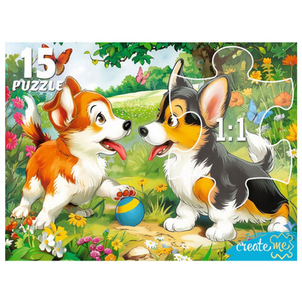 Пазл картонный "МАКСИ-ПАЗЛЫ", АССОРТИ, 180х125х40 мм, РК