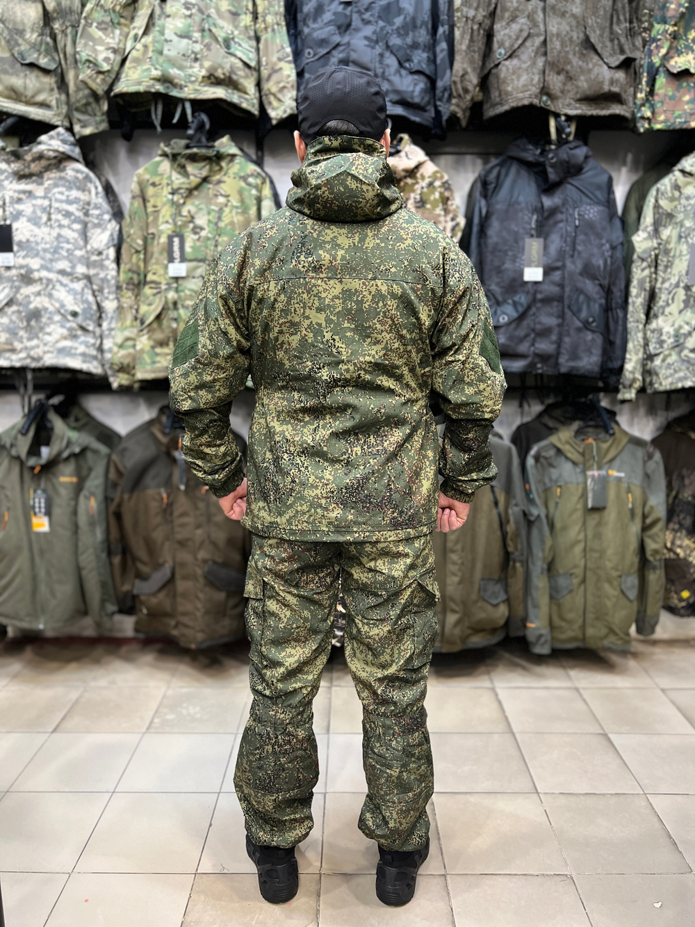 Костюм Горка 6М Grand "Пиксель" с флисом, Рип-стоп (Беларусь)