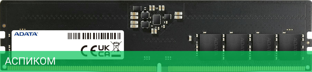 Оперативная память A-Data DDR5 8GB 4800MHz oem (AD5U48008G-B)