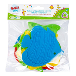 Набор игрушек д/ванной «Мини-коврики» (Fancy Baby)